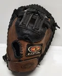 Easton NAT21W Leather Left Hand Baseball Catcher's Mitt Black & Brown. Fixed Price $59.99.
