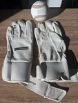 Warstic IK3 Pro Cabretta Long Cuff Baseball Batting Glove Bone Medium. Fixed Price $54.99.