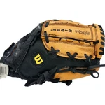 Wilson Rht Leather Ball Glove 10" WTA0350P10 Protege Dual Hinge *flaw. Fixed Price $12.87.