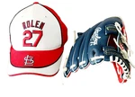 2-PIECE Set St. Louis Cardinals Rawlings Kids Baseball Glove & Scott Rolen Hat. Fixed Price $20.83.