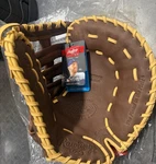 Baseball First Glove 12.5 Right Hand Throw Rawlings Premium Series. Fixed Price $77.00.