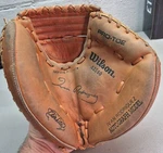 Wilson A2540 Catchers Mitt Ivan Rodriguez Rht Throw Autograph Model Euc. Fixed Price $39.99.