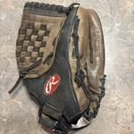Rawlings Baseball Left Hand Glove Renegade Leather R125B Reg 12.5 Rht. Fixed Price $13.97.
