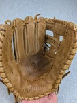 Nokona BM-76 12" Brown Leather Baseball Glove Made In Usa Lht. Fixed Price $214.49.