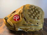 Vintage 1990S Rawlings Pro 6S Japan Basket Web Rht Glove. Fixed Price $129.00.