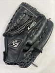 Louisville Slugger Baseball Softball Glove 125 Series Professional Right 2514 Bk. Fixed Price $40.49.