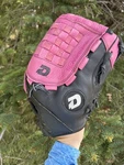 Demarini Tempest Ecco Leather Fastpitch Glove A0540 12 1/2 Rht Black-pink. Fixed Price $39.00.