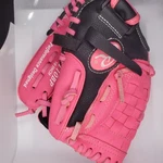 Rawlings Rht Baseball Glove Pink Black Inch ST10BP. Fixed Price $24.95.