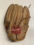Rawlings RSG1 Super Size Softball Leather Glove Lht 13.5 Fastback Worn. Fixed Price $29.99.