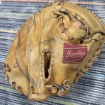 Vintage Rawlings Johnny Bench Rl 10 Catchers Mitt Glove Fastback Pro Design Rht. Fixed Price $48.00.