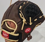 Rawlings RBG36BC 12.5" Brown Black Leather Baseball Glove Right Hand Throw. Fixed Price $28.00.
