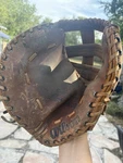 Vintage Wilson Big Scoop Bob Watson A2876 Left Lht First Baseman Baseball Glove. Fixed Price $27.99.