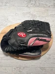 Rawlings FP1158 11.5 Fast Pitch Softball Rht Glove Black / Pink Leather - New. Fixed Price $39.99.