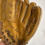 Rawlings RBG155 Brown Baseball Glove 9IN For Right Hand. Fixed Price $14.99.