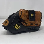 Wilson PRO450 A0450 12 Inch Baseball Mitt Glove Brown Tan Right Hand Throw- Euc. Fixed Price $15.99.