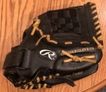 Rawlings PM110MNF Gold Glove Zero Shock Basket-web Black Leather 11" EBBK5. Fixed Price $23.99.