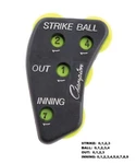 Champion 4-WHEEL Standard Umpire Indicator Strikes, Balls, Outs, Innings. Fixed Price $10.99.