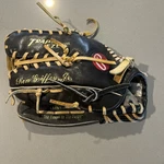 Rawlings Ken Griffey Jr. Glove Rkg 24 Black Leather 12 Lh Throw Trap Eze. Fixed Price $49.99.