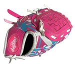 Rawlings Pink Remix Basketweave Web Glove REM91P. Fixed Price $19.00.