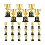 Fulmoon 24 Pack Trophies Plastic Gold Trophy Awards And Kids F.... Fixed Price $41.31.