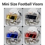 Chrome Mirror Mini Football Helmet Visors (*flat Style*) Flexible & Durable. Fixed Price $6.99.