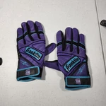 Franklin Powerstrap Batting Gloves Adult Medium Purple Black Teal Nwot. Fixed Price $44.95.
