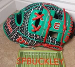 Wilson A2000 1786 11.5" Instgram Exclusive Ugly Sweater Infield Baseball Glove. Fixed Price $349.99.