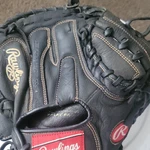 Rawlings RCM325L 32.5" Glove Palm Pad Lite Toe Leather Black Baseball/softball. Fixed Price $55.00.