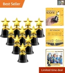 Durable 4.5-INCH Gold Star Trophies 12 Bulk Awards For Celebrations. Fixed Price $31.99.