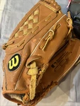Baseball Bundle Of Four Gloves WILSON-1, RAWLINGS-2, FRANKLIN-2 / New-used. Fixed Price $15.00.