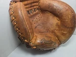 Vintage Rawlings Tim Mcgarver Leather Catcher's Mitt MJ57 Rht. Fixed Price $26.99.