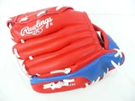 Rawlings Youth Baseball Glove PL91SR Red, White And Blue Beginner. Fixed Price $9.76.