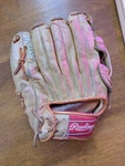 Rawlings RBG7 12" Softball Baseball Glove Lht Jose Canseco Model Leather Vintage. Fixed Price $30.00.