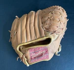 Vintage 70'S Rawlings Leather Baseball Glove Mitt Reggie Jackson Model GJ100. Fixed Price $9.95.