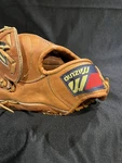 Mizuno MZ1172 Professional Leather Baseball Glove Max Flex Super Palm Throw. Fixed Price $40.00.