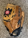 Rawlings 13 Baseball Softball Glove Mitt Leather Rht Rmp 42 Deep Well Pocket. Fixed Price $19.99.