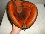 Wilson PRO500 32" Baseball Catcher's Mitt A0500PCM Ecco Leather Rht. Fixed Price $64.95.