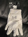 Under Armour Motive Baseball Batting Glove Size Medium Womens Large. Fixed Price $29.99.