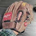 Rawlings Renegade Glove Mitt Rs 115 1/2 Brown Optimum Tanned Leather Rht. Fixed Price $32.99.