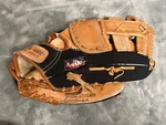 Vintage National N509 13 Inch Baseball Mitt Glove Rawhide Steer. Fixed Price $17.99.