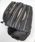 Easton Baseball Softball Glove Pattern APS14 Leather Black Gray Lht. Fixed Price $21.60.