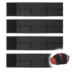 Xihircd 4PCS Glove Wrap Band, Elastic Softball Easy Medium, Black. Fixed Price $16.83.
