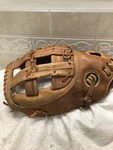 Wilson Very Large Deep Pocket 14 Baseball Softball First Mitt Left Throw. Fixed Price $100.00.