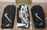 Nike Vapor Elite Adult Baseball Batting Gloves, PGB494, Nwt. Fixed Price $29.99.