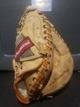 Vintage Diamond Catchers Glove Baseball Mitt Model D5000 Steerhide Pro. Fixed Price $19.97.
