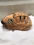 Wilson A2800 Mens Large Hand Deep Pocket Baseball Softball First Mitt 12.75. Fixed Price $150.00.