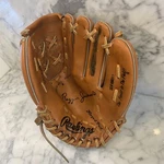 Vintage Rawlings Reggie Jackson RBG155 10 Right Handed Thrower Leather Glove. Fixed Price $34.99.