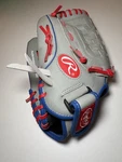 Rawlings Players Series WPL115GS Gray Blue Youth 11.5 Lht Baseball Glove. Fixed Price $10.99.
