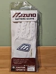 Mizuno Team Batters Glove Adult Rh Small White Navy Vintage Nos Mlb Baseball. Fixed Price $12.99.