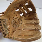 Vtg Franklin Pro Pocket Brown Leather Baseball Glove 4037-10.5" Right Hand Throw. Fixed Price $14.99.